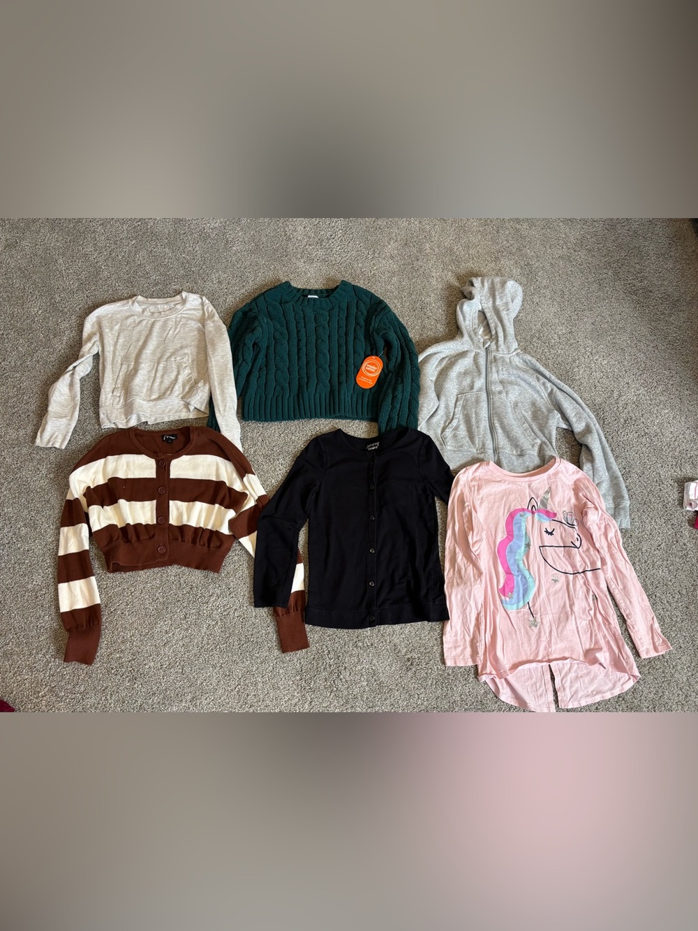 Girls long sleeve/sweater bundle